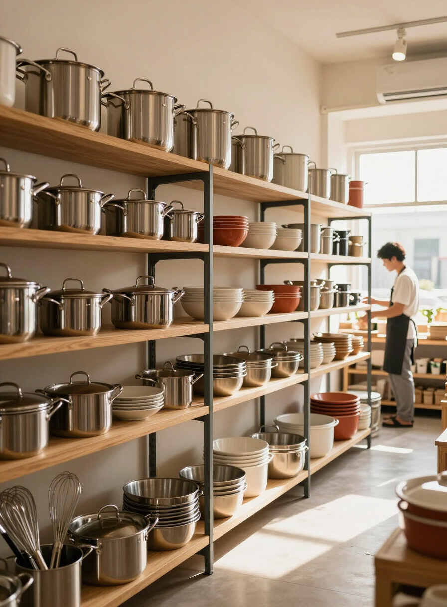 Inside the Madewell Kitchen Supplies store