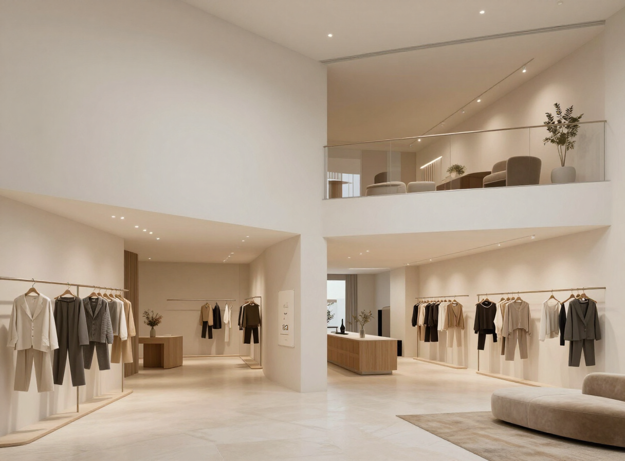 Ogden Avenue Mixed-Use Commercial / Residential Interior flow