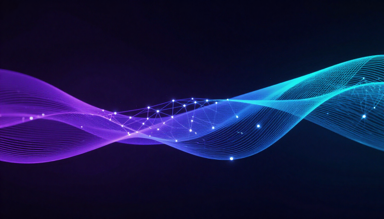 Abstract representation of ZettaFlow's payments platform
