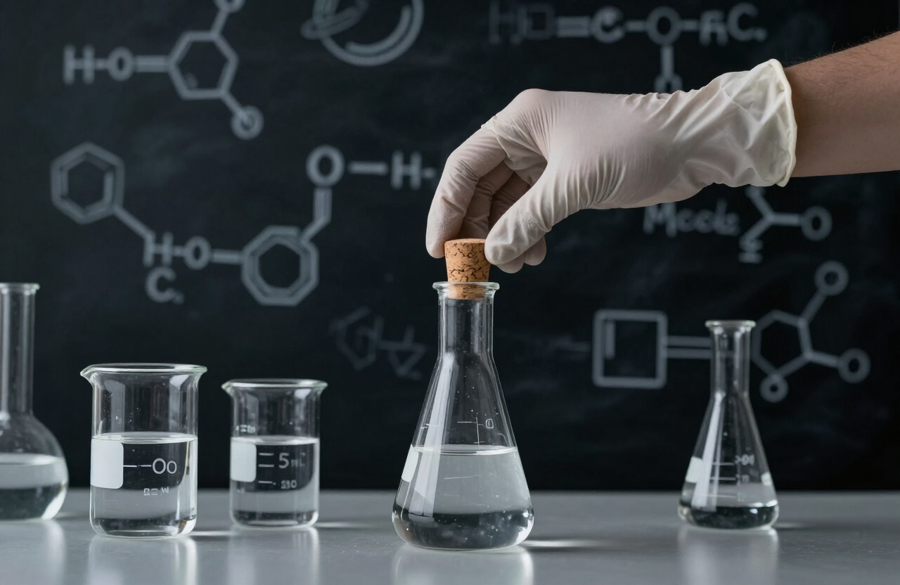 Chemistry laboratory glassware