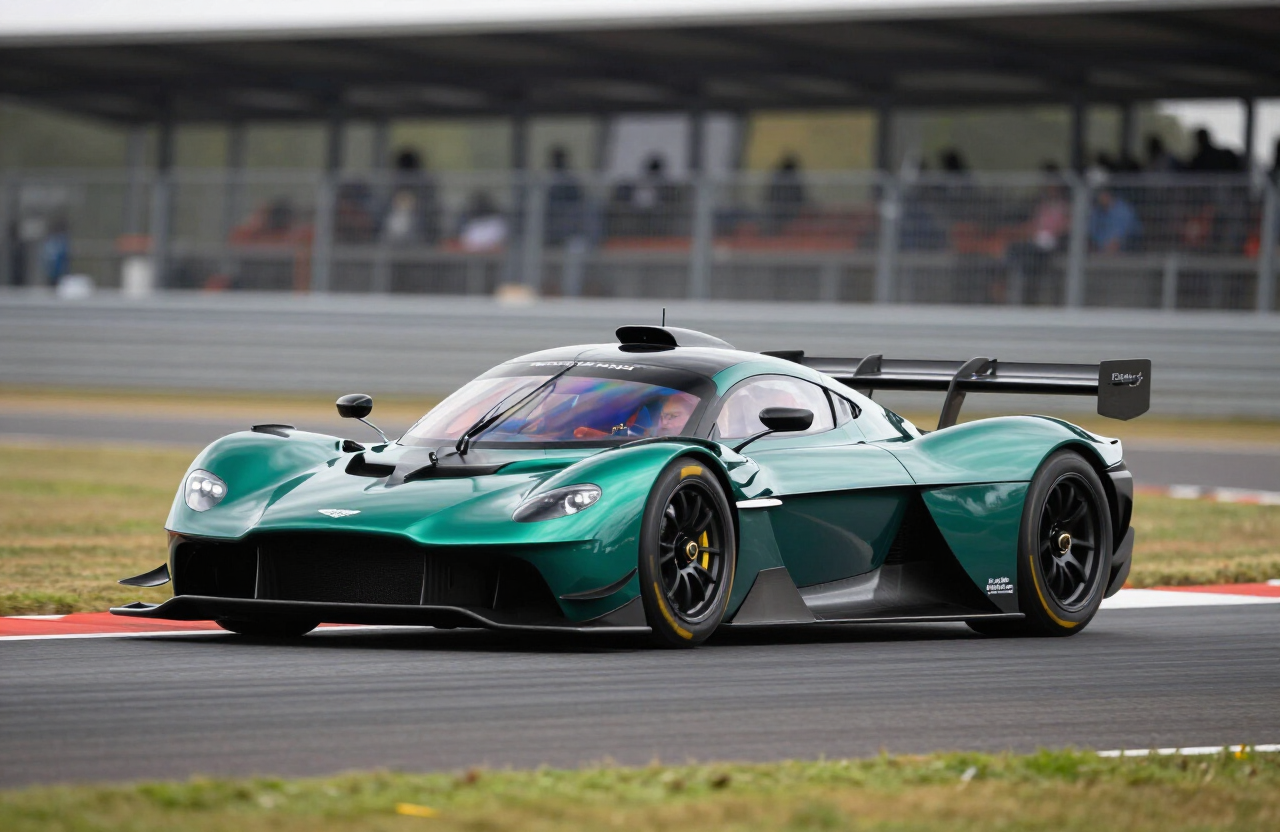 An F1 car with a number plate, by Adrian Newey.