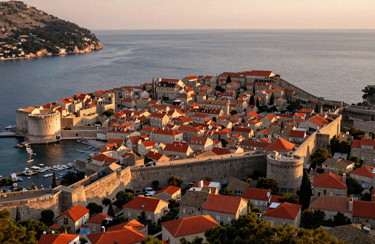 Dubrovnik: Murallas y atardecer