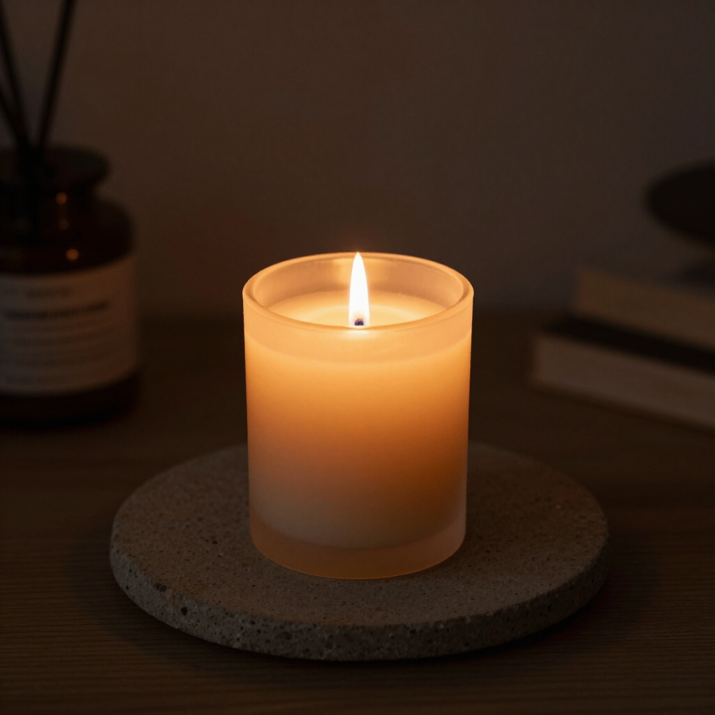 Beeswax Pillar Candle