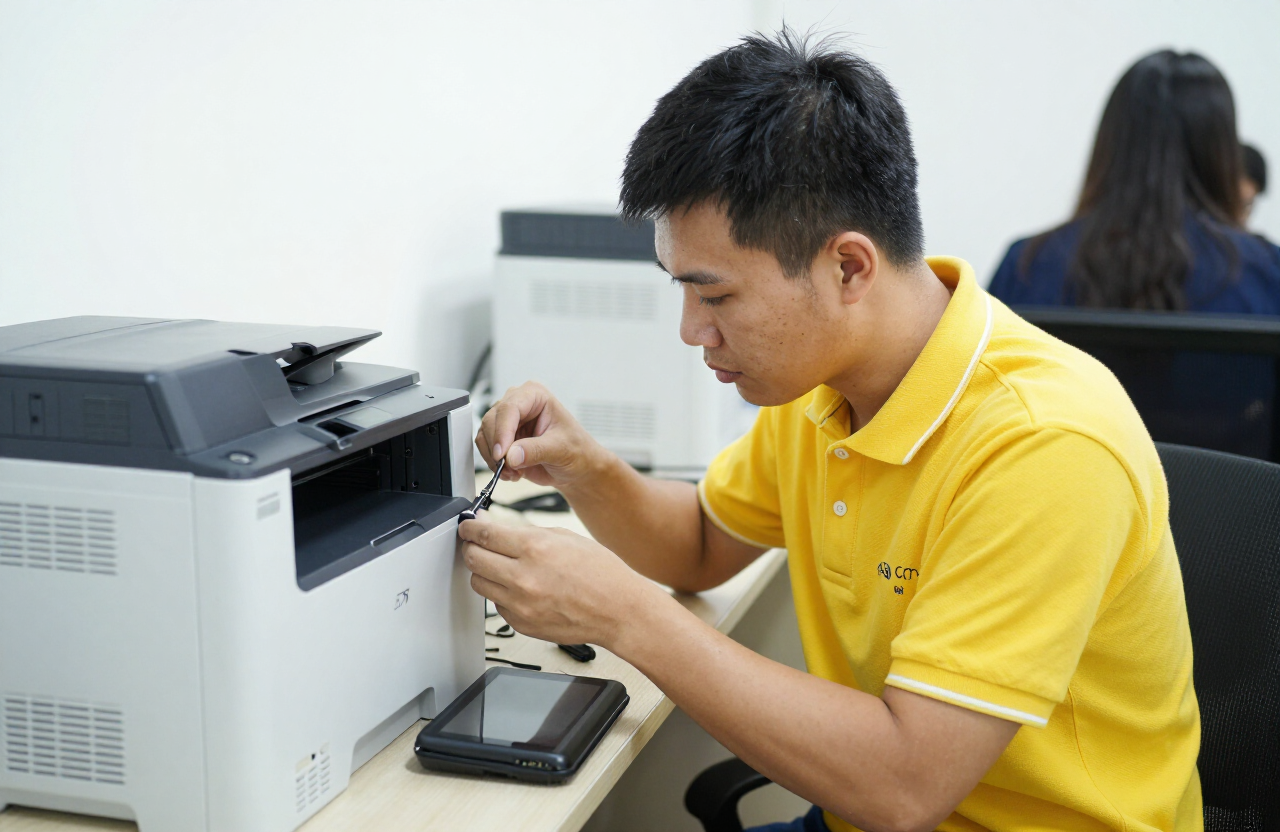 Bơm mực máy in laser tận nơi