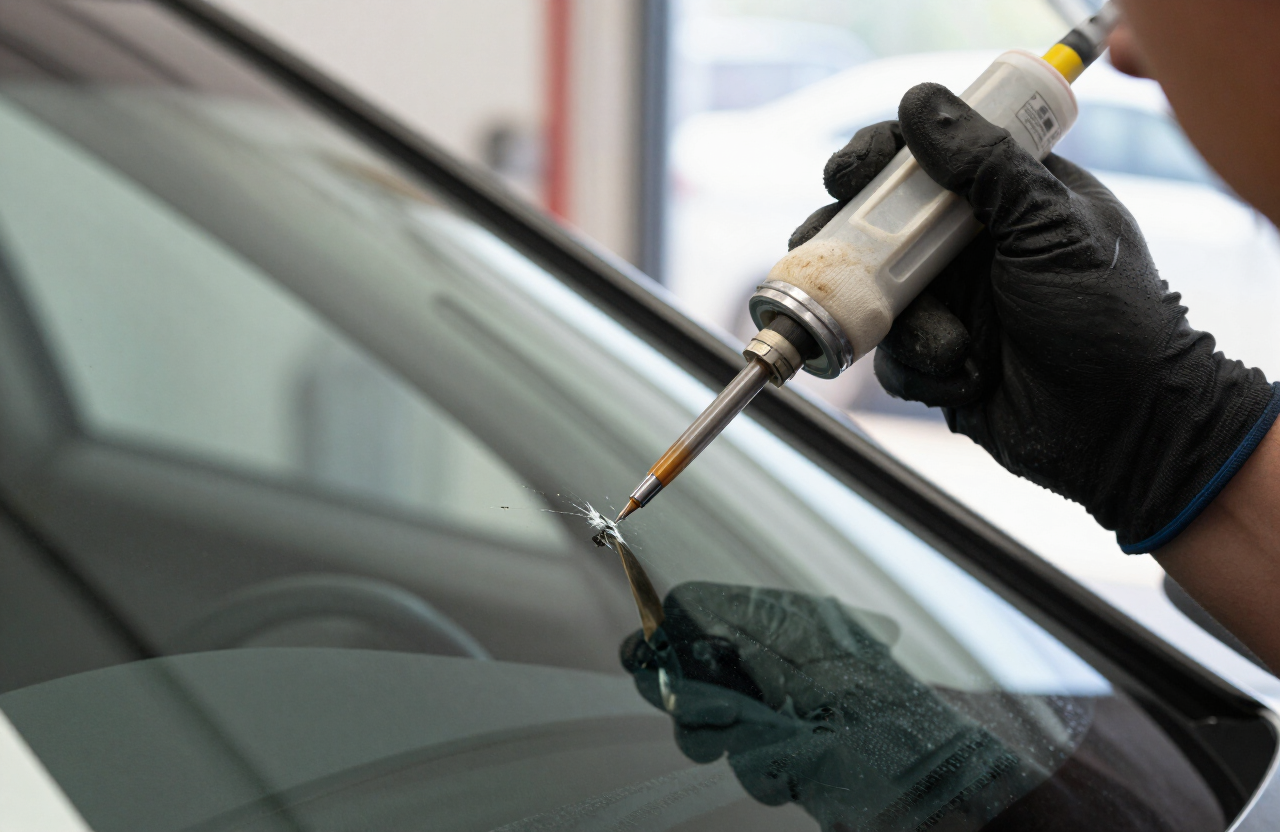Chip Repair — Skyview Auto Glass mobile service