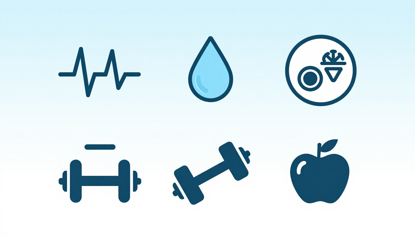 Health and wellness illustration