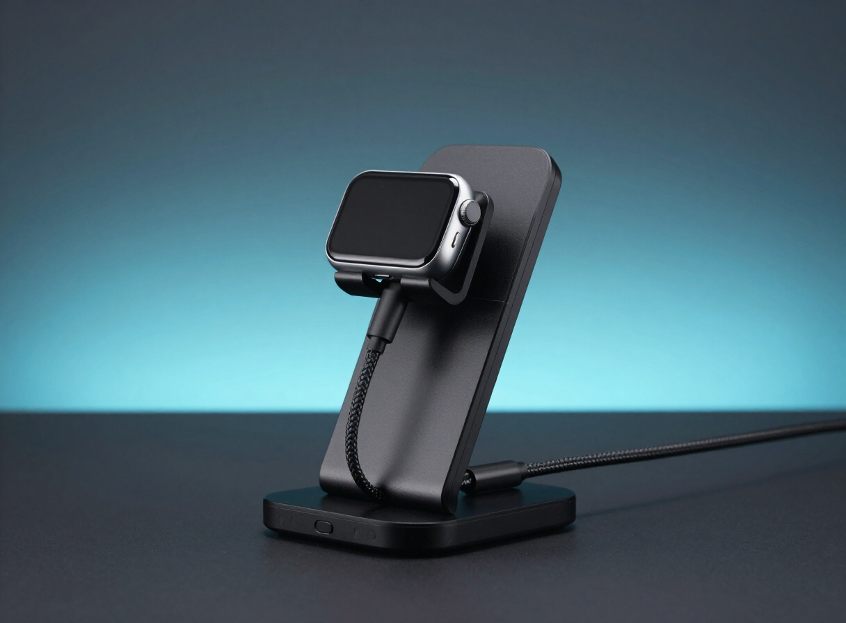 SureTech Qi2.2 3-in-1 Foldable Charging Station with 65W Adapter