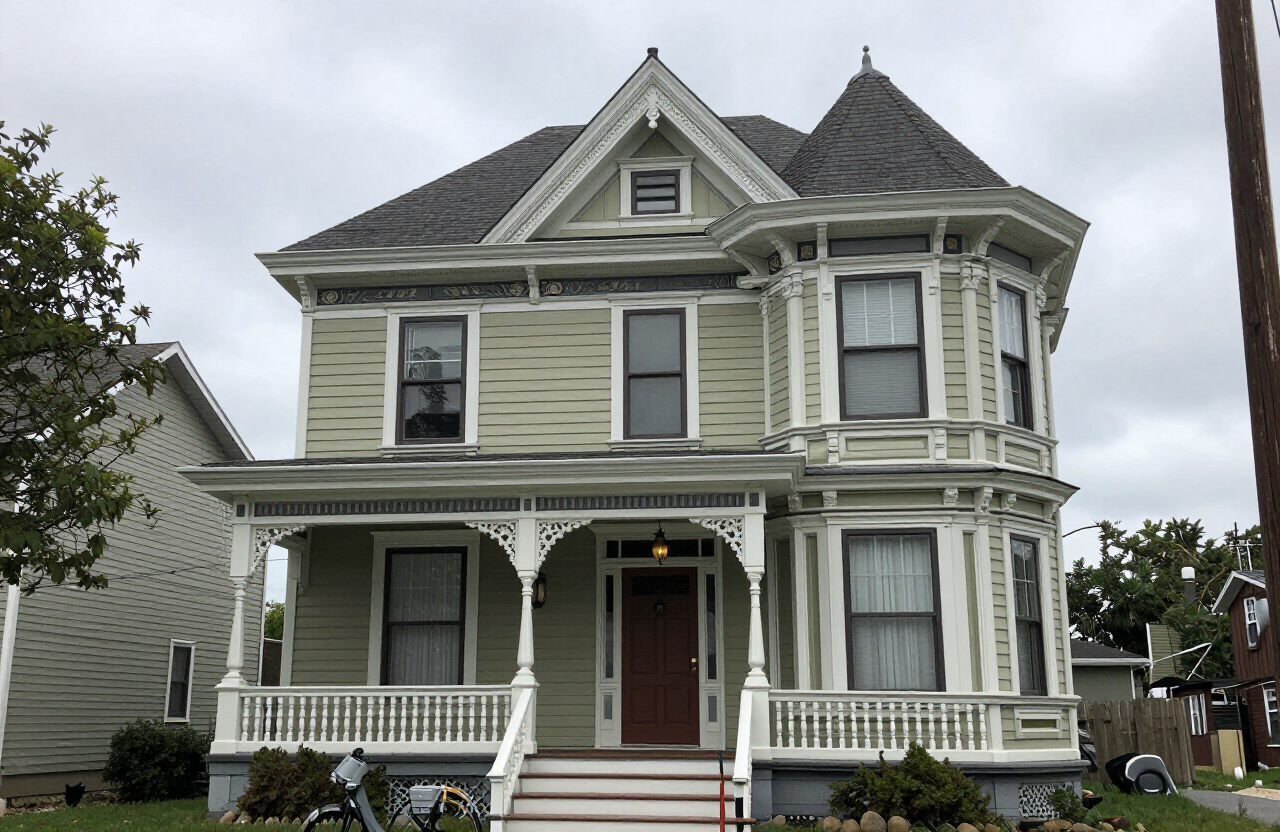 Painting Victorians & Craftsman Homes in Rutherford