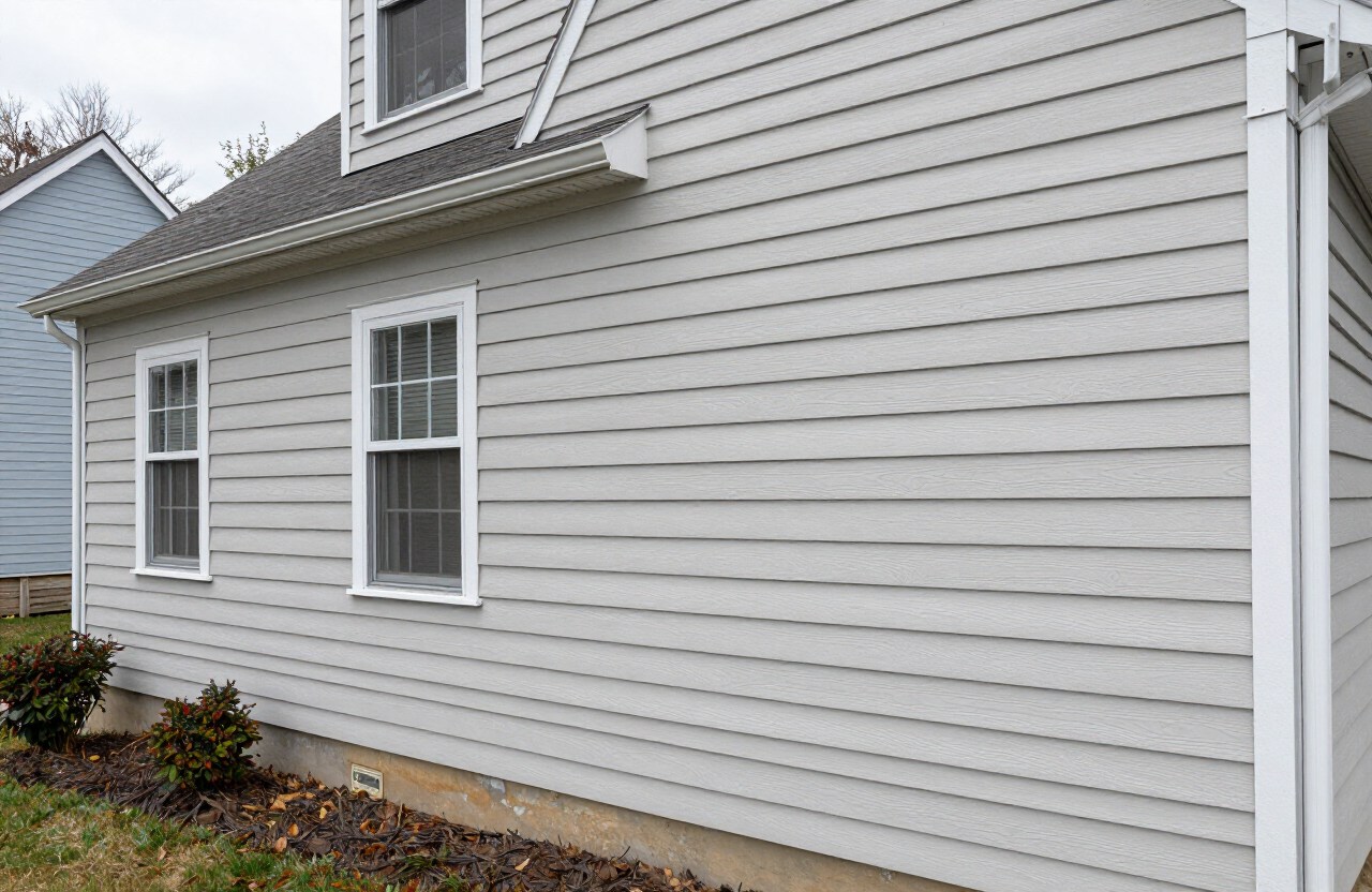 Wind-exposed East Rutherford siding after refresh with durable weather-resistant paint