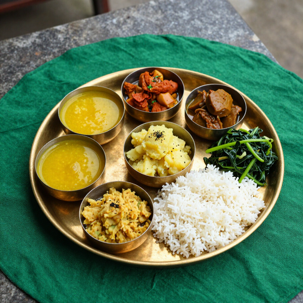 Assamese Veg Thali