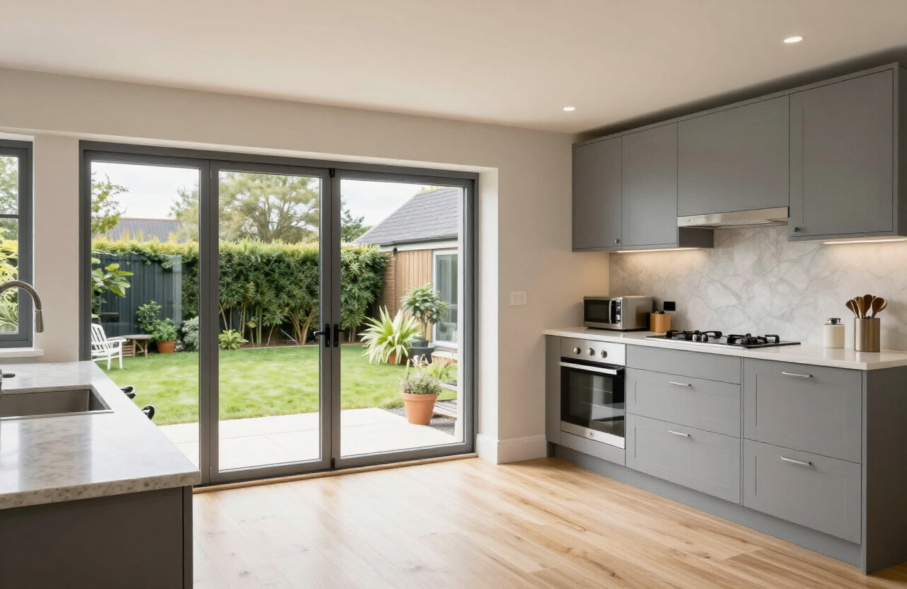 Wrap-around Kitchen Extension