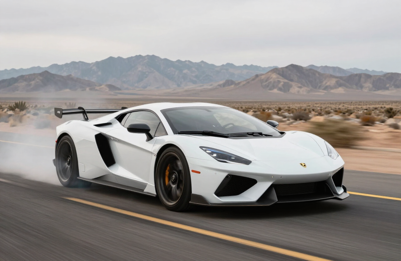 Redemption at 295 mph on a Nevada highway.