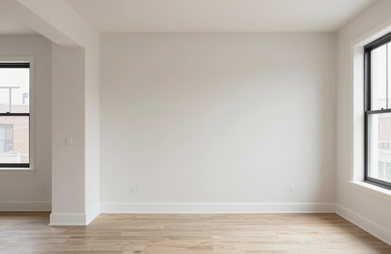 Bergenline Avenue apartment interior after painting in Union City NJ
