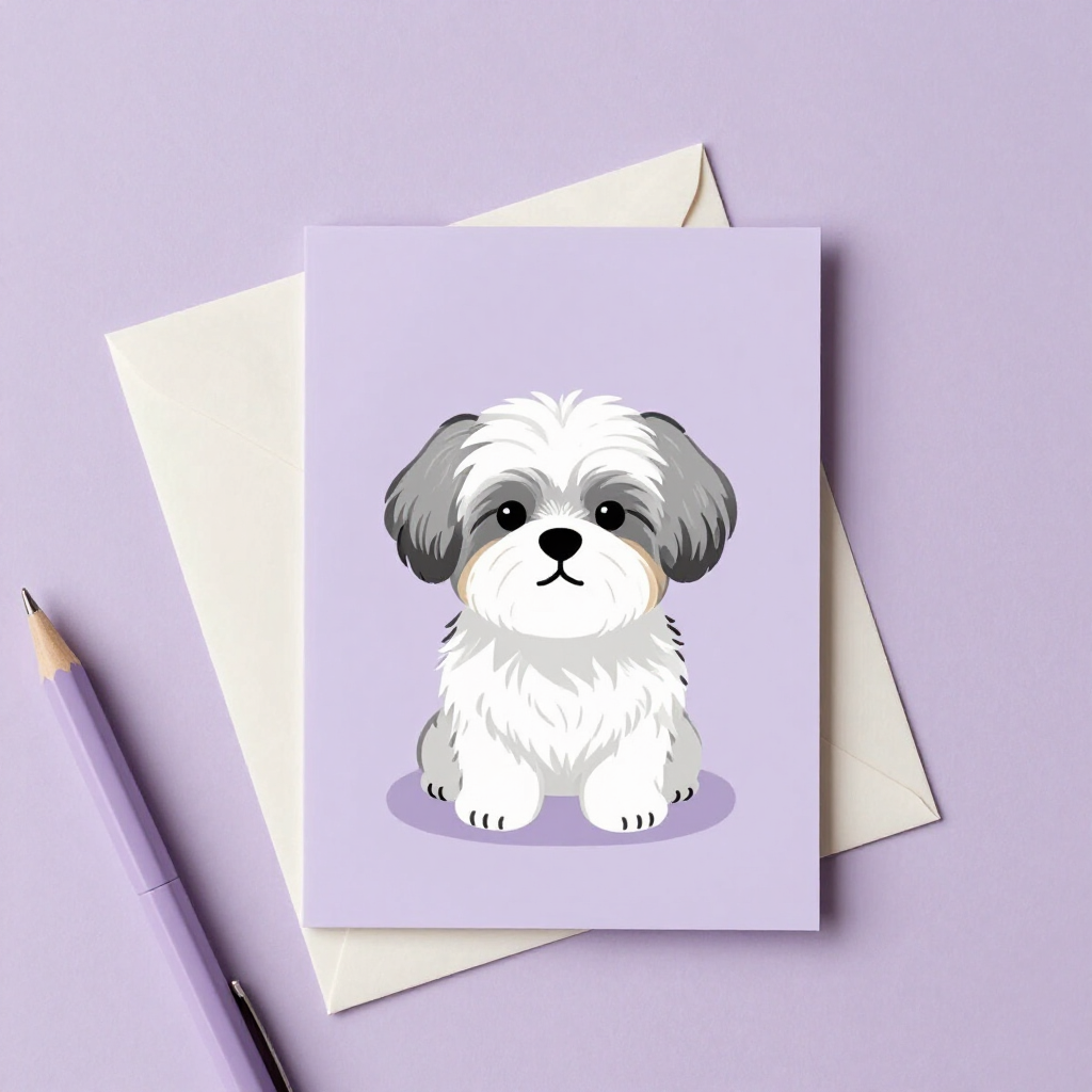 Paws & Wishes Greeting Card