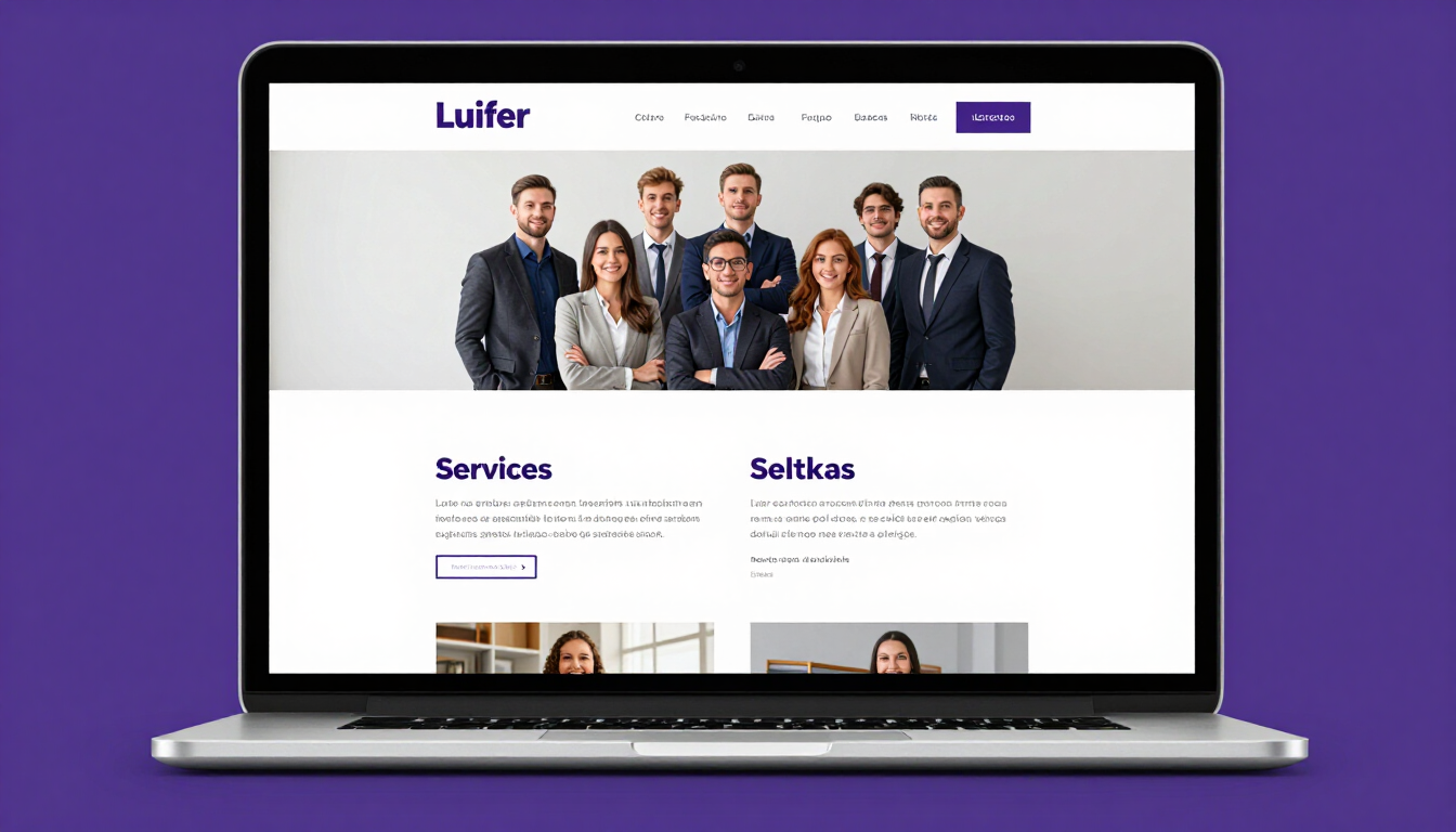 Mockup de Luifer