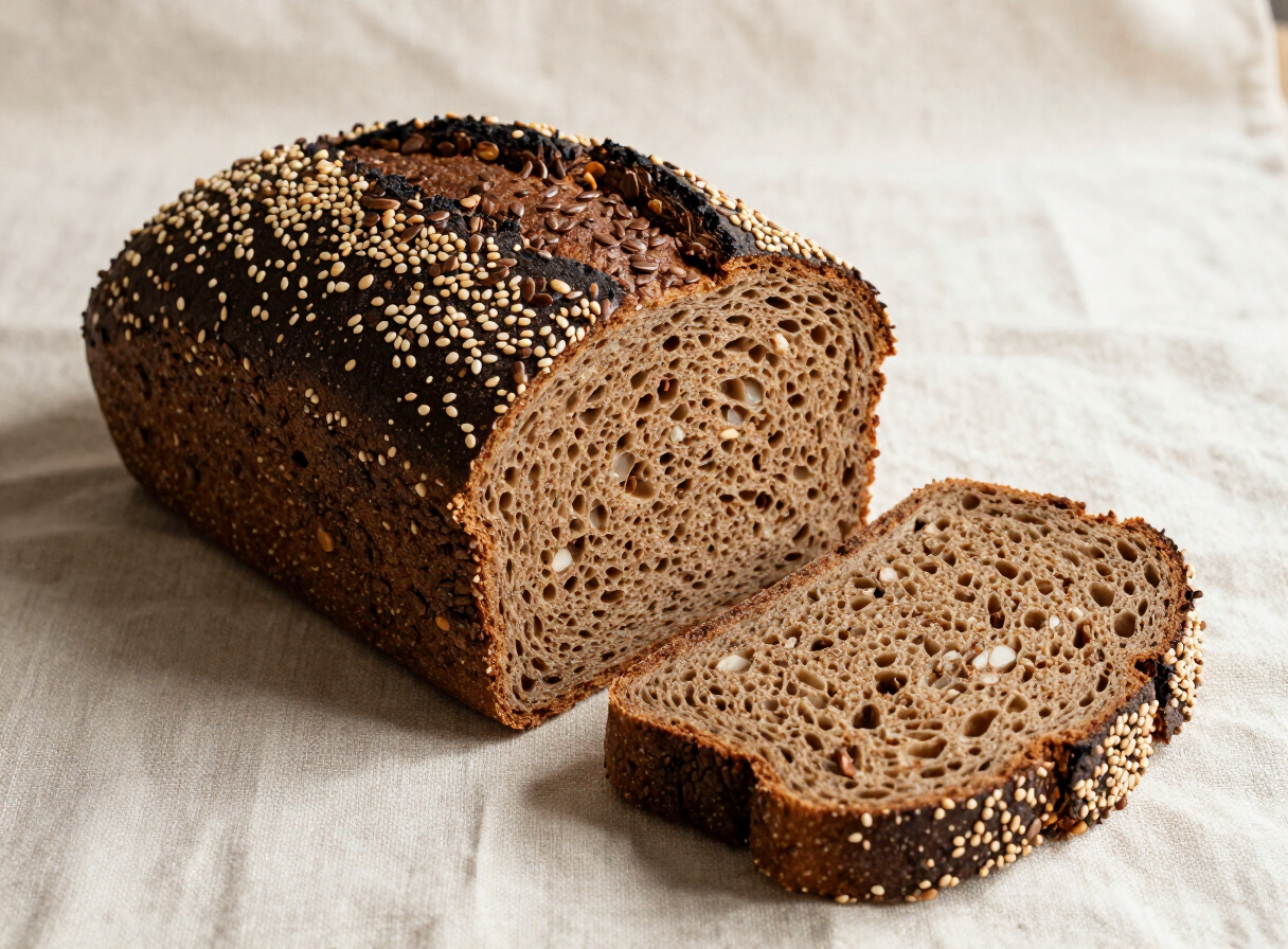 Pan de Centeno con Semillas