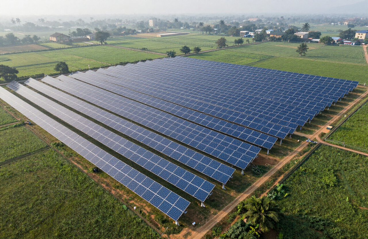 Industrial solar ground mount