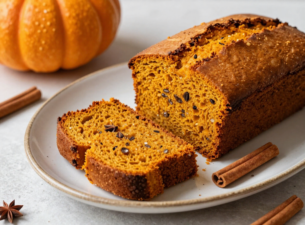Pan de Calabaza y Especias