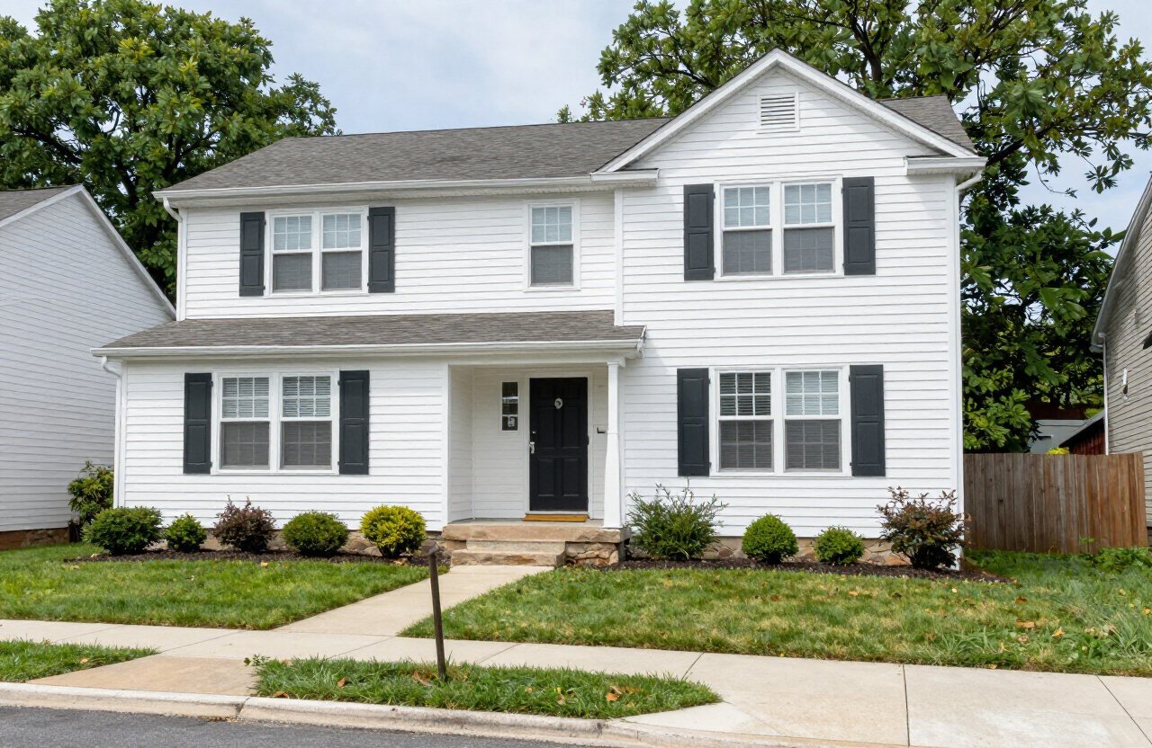 East Rutherford NJ rental property after turnover painting with fresh exterior paint