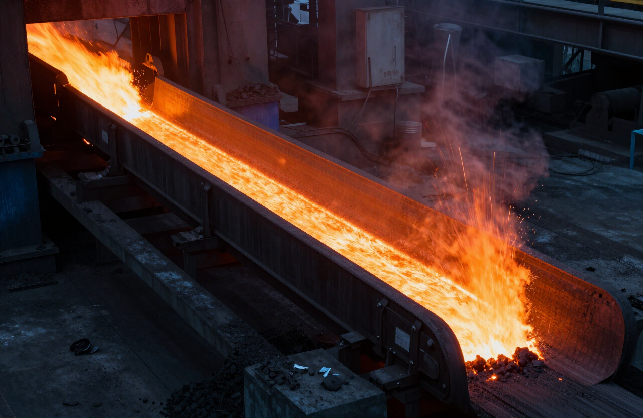 Heat resistant conveyor belt