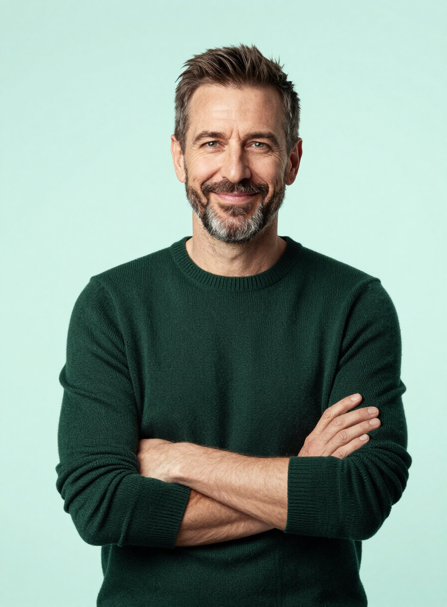 Portrait of life coach Patrick Antonius