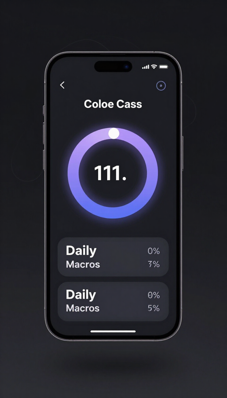 Thrive app home screen showing daily calories and macros