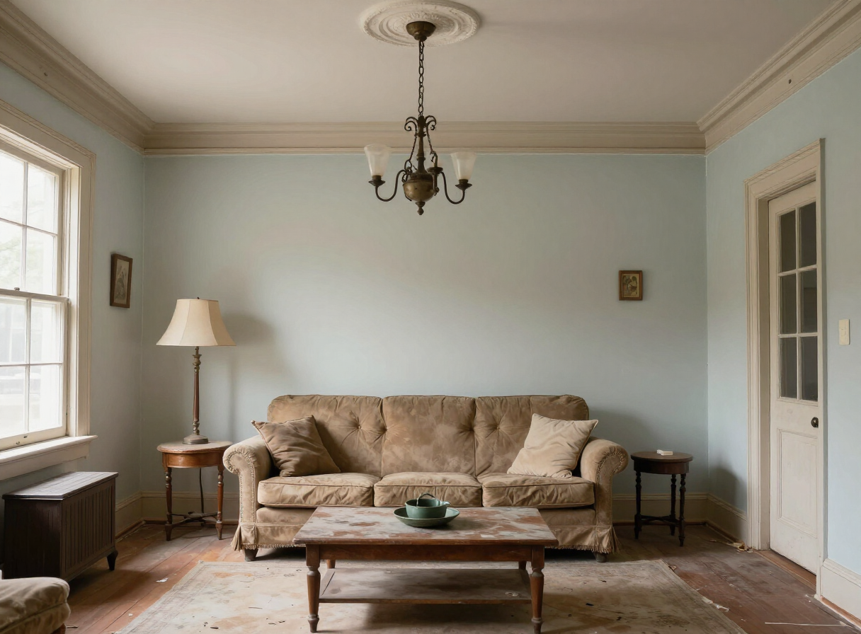 Historic Colonial Interior Restoration — Leonia Before