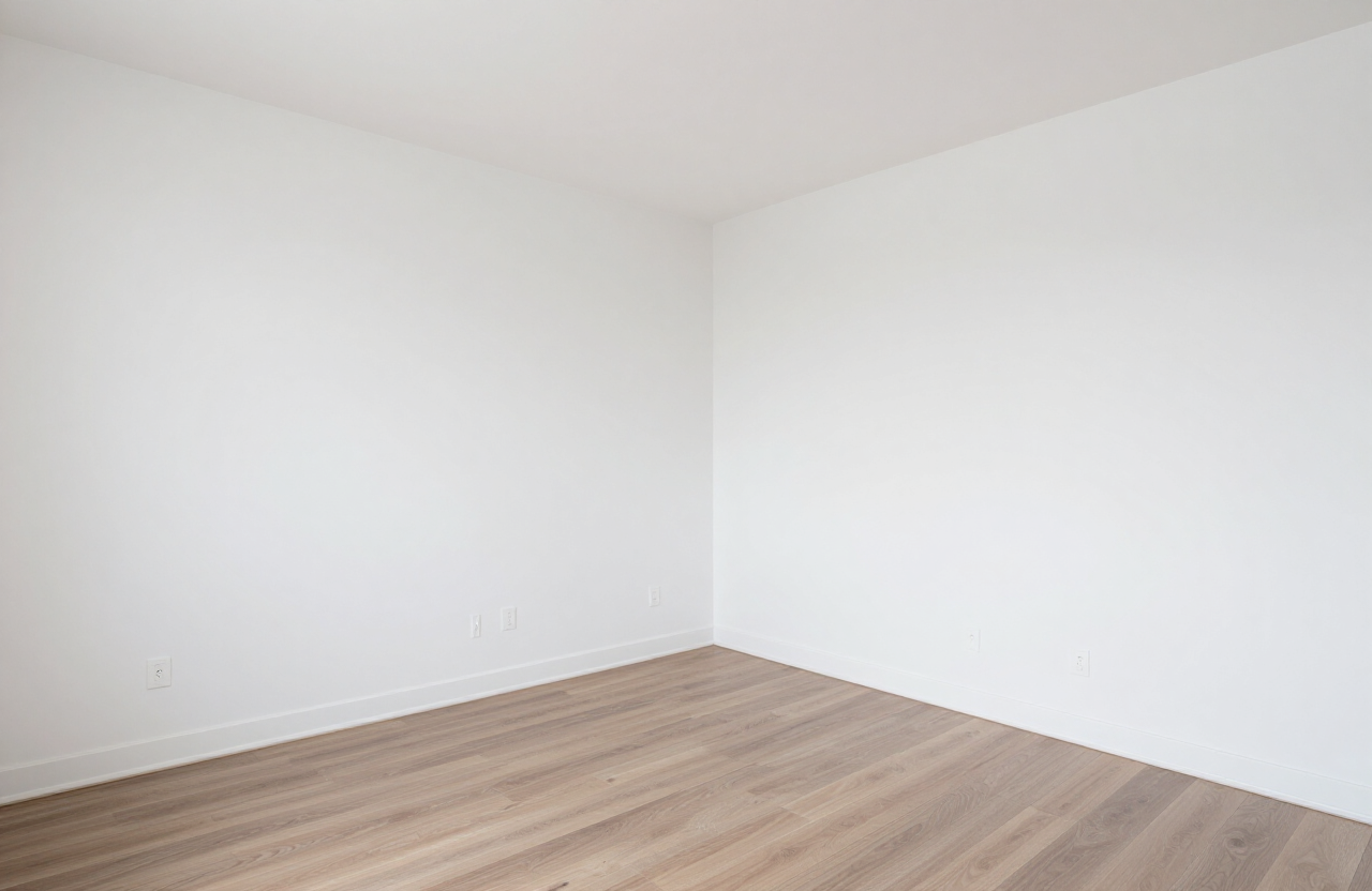 Vacant apartment near Secaucus Junction after move-in painting, move-in ready