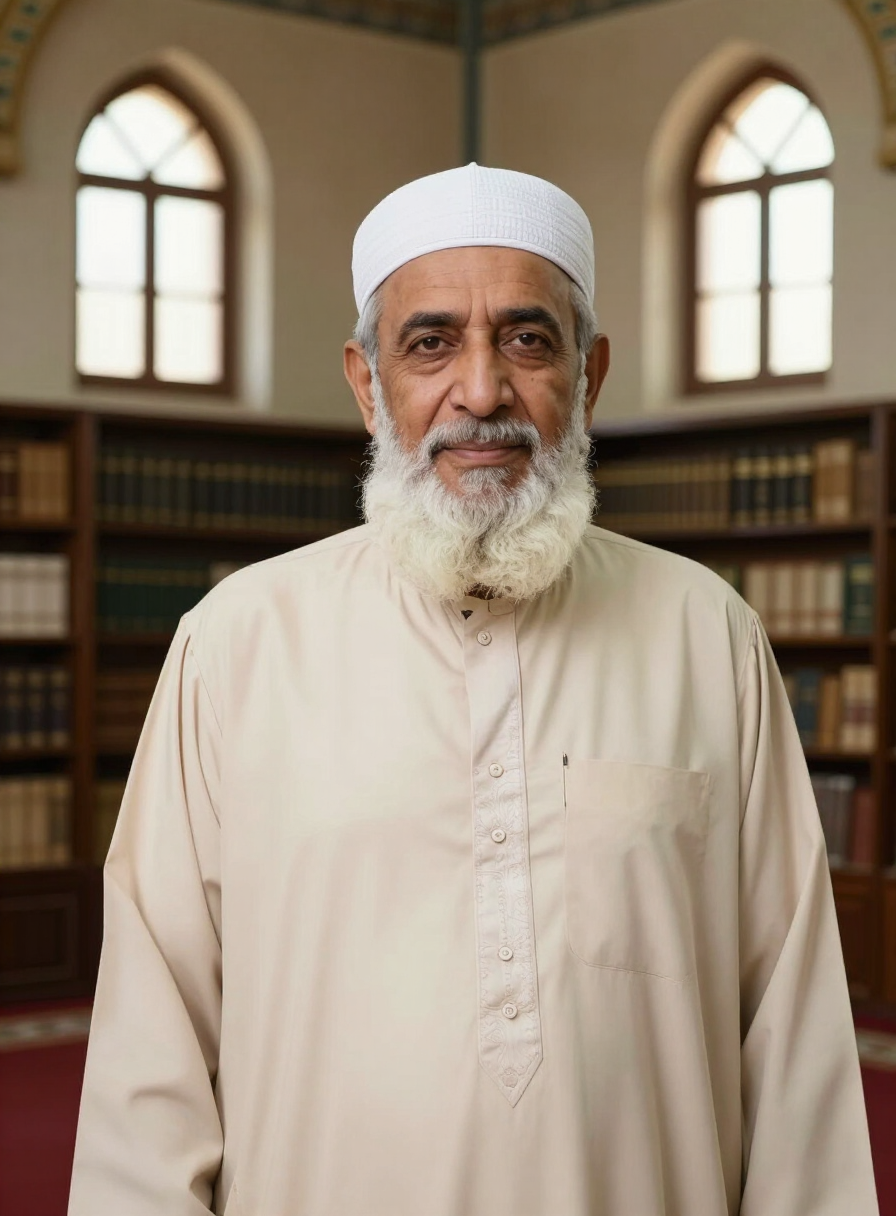 Portrait of Sheikh Yusuf Al-Azhari