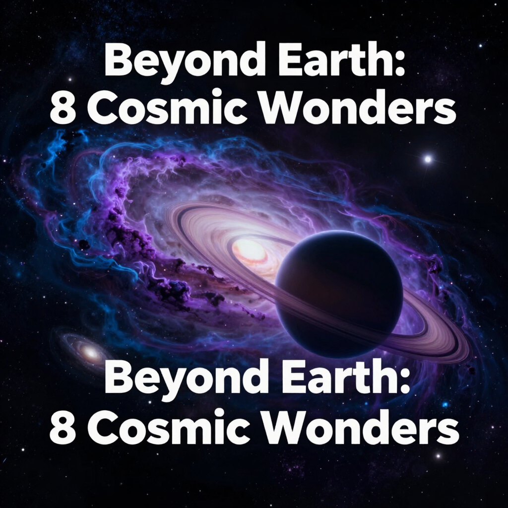 Beyond Earth: 8 Cosmic Wonders That Feel Impossible