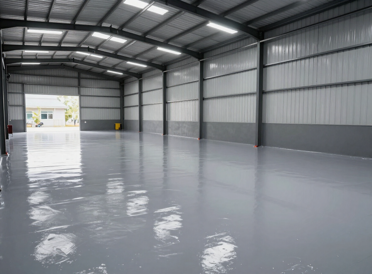 Epoxy Flooring project by Tresman Painting