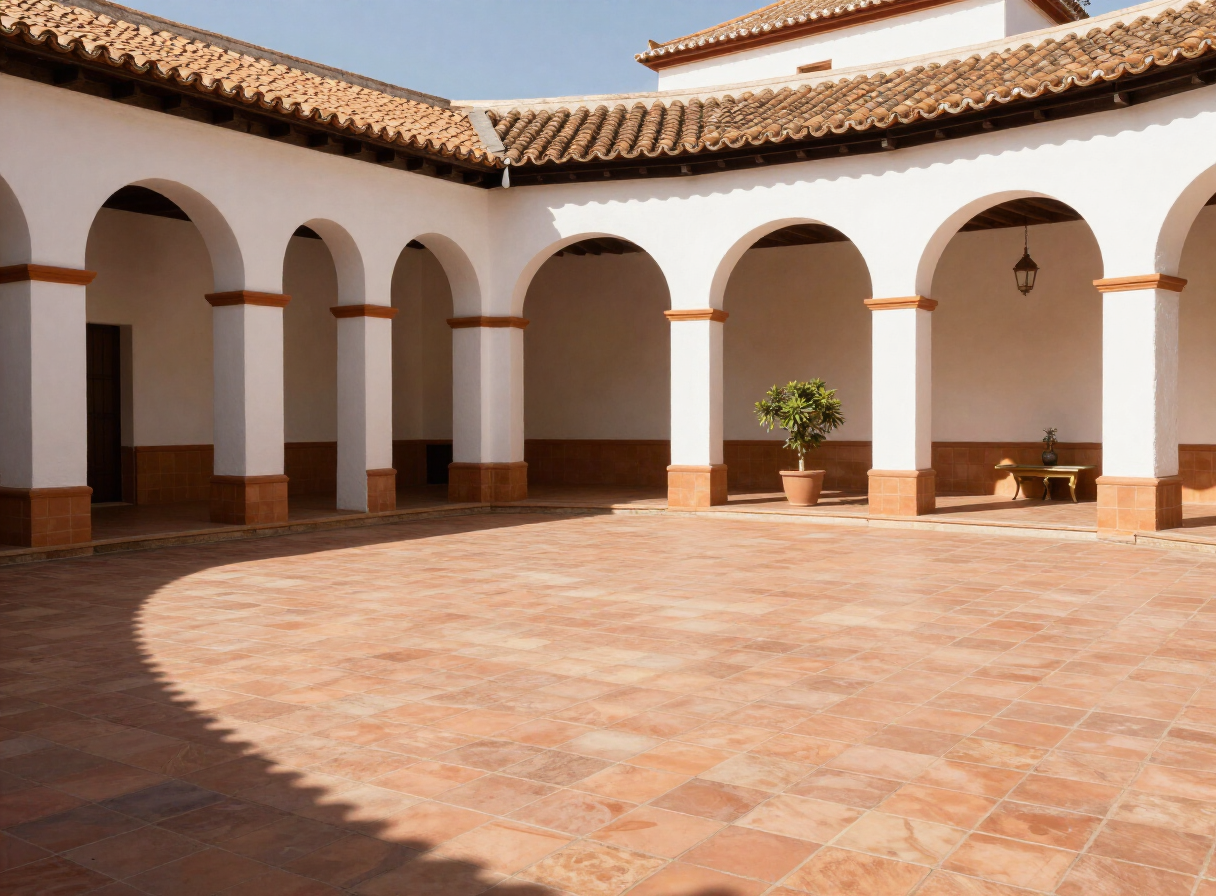Tiles: Terracotta tones