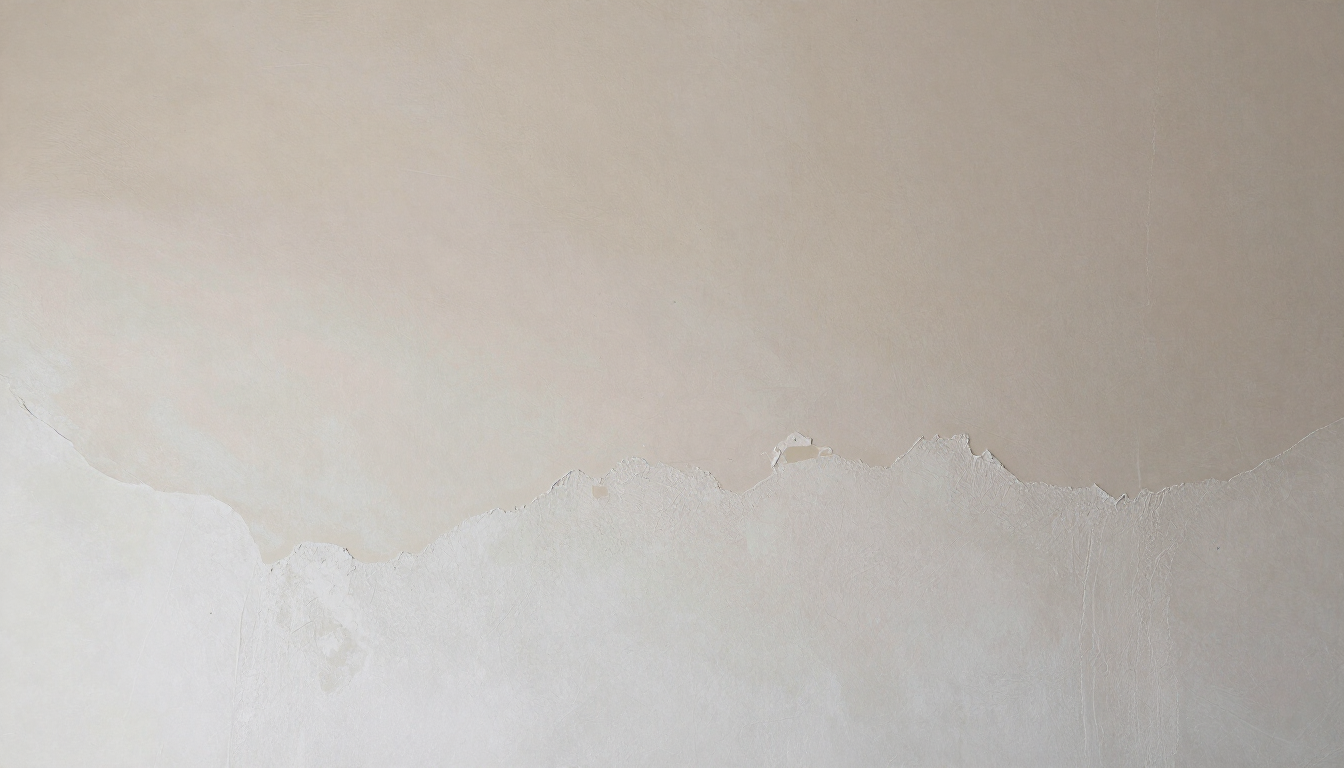 Uneven damaged plaster wall in a Hoboken NJ brownstone before skim coating