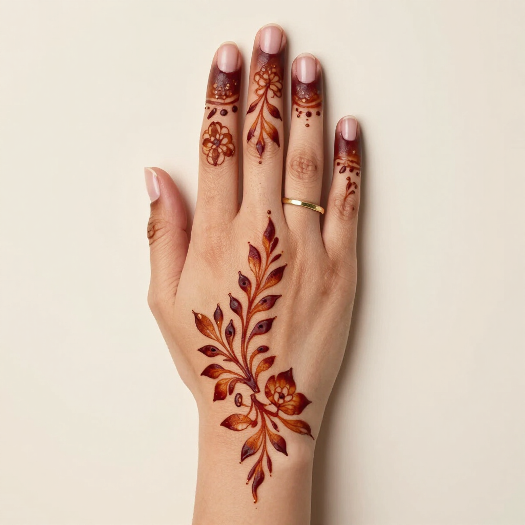 Arabic Mehndi design in Delhi NCR