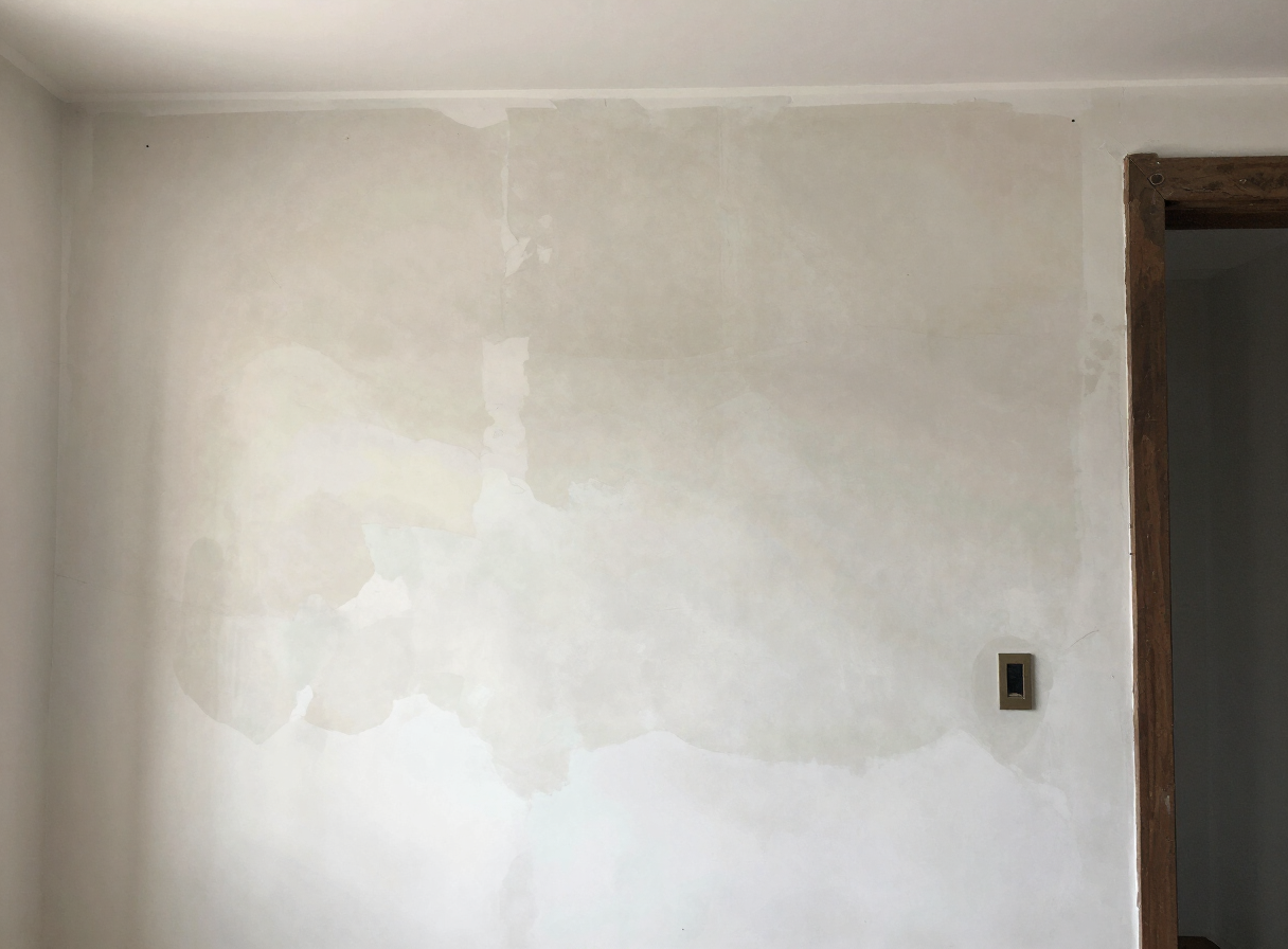 Water-damaged drywall in a Hoboken NJ condo