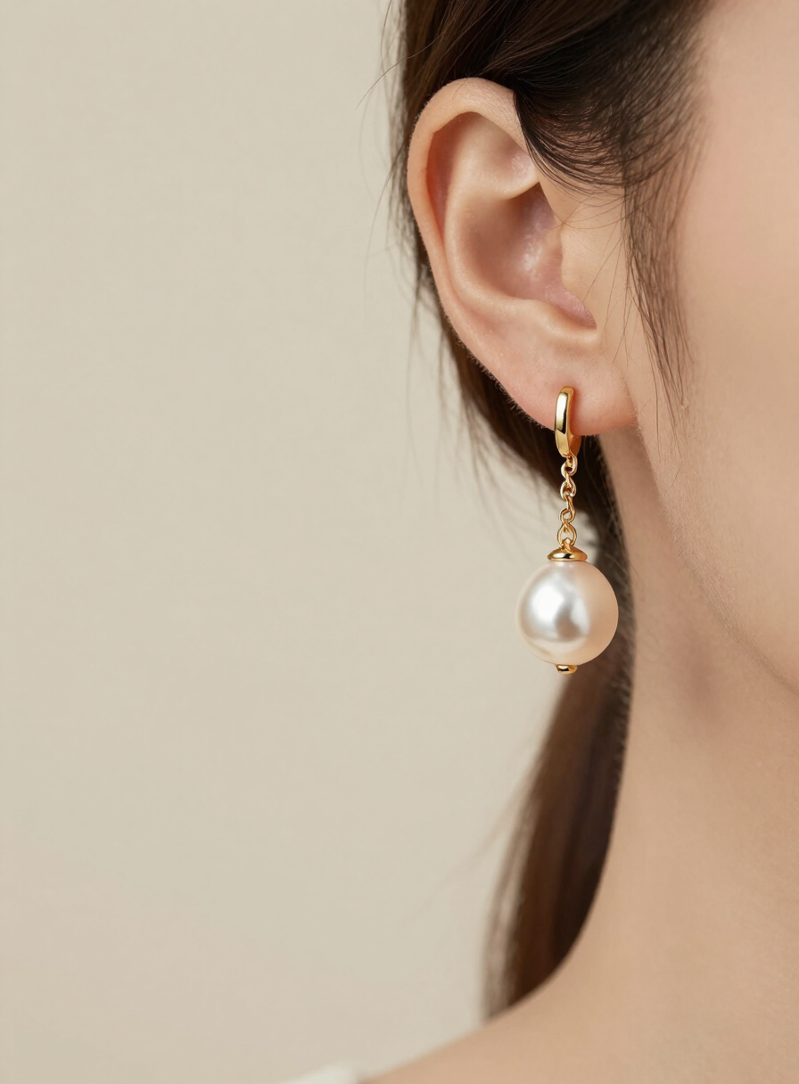 Aria Pearl Drop Earrings