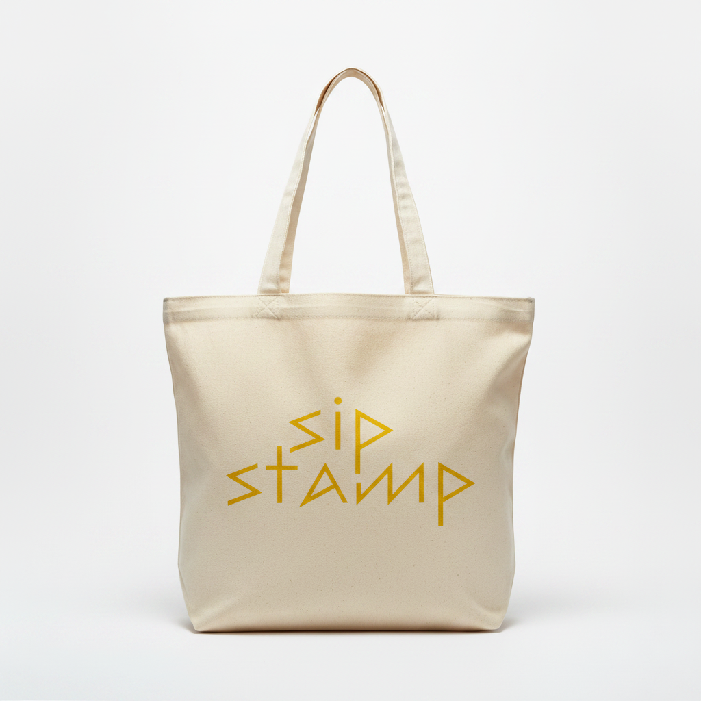 SipStamp Beach Tote