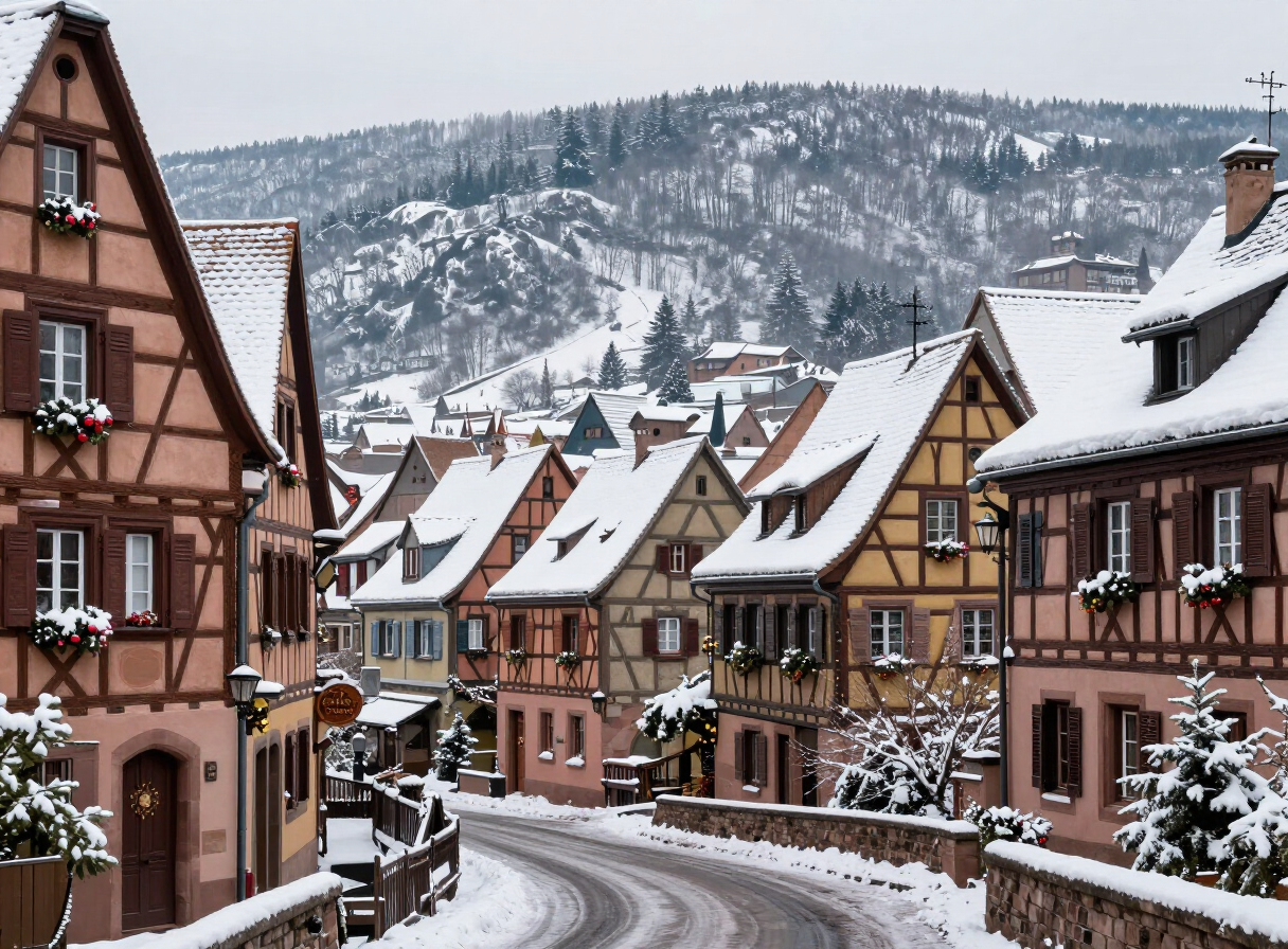 Route des Vins — Riquewihr, Kaysersberg, Eguisheim
