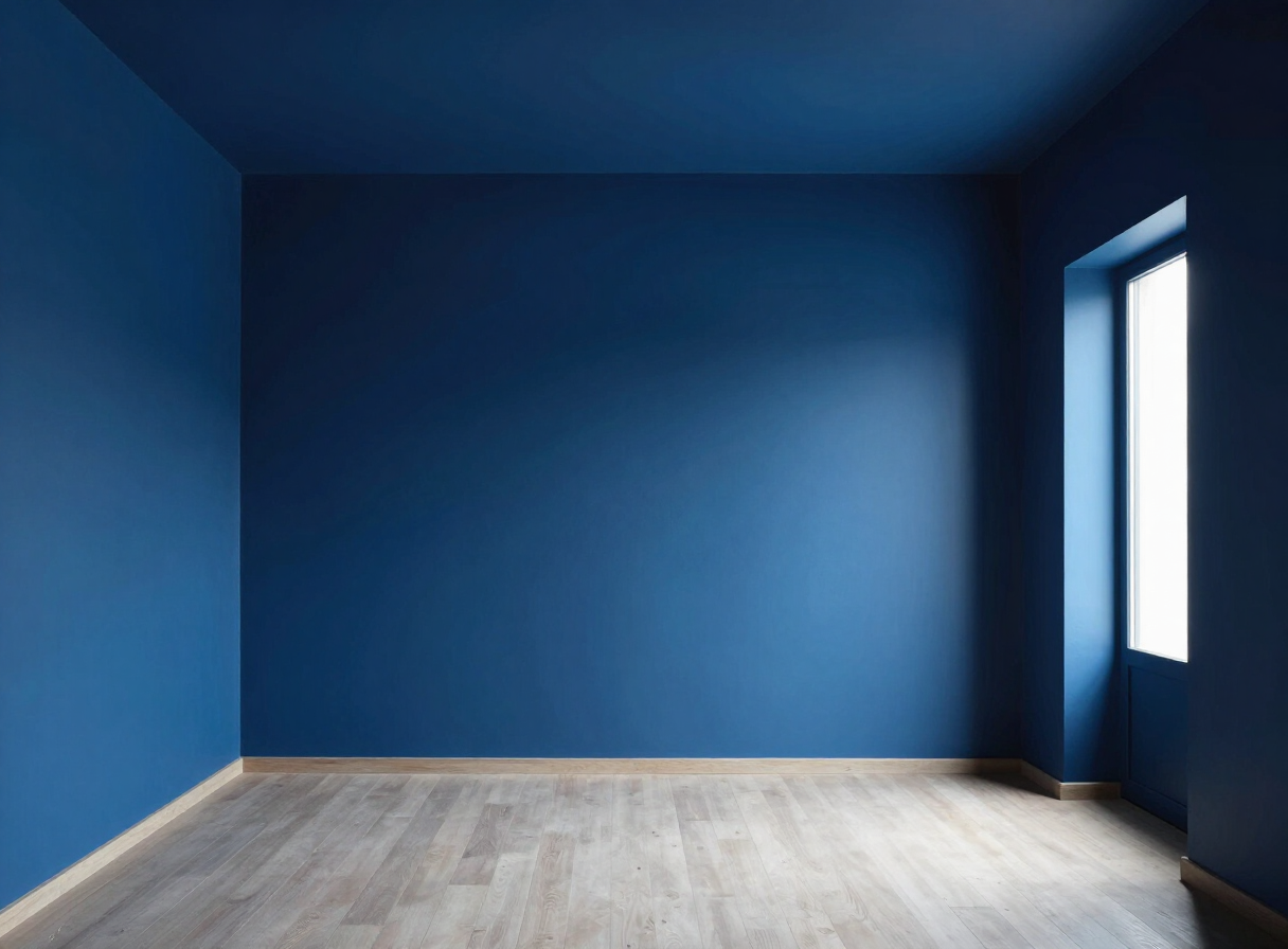Paints: Deep blue