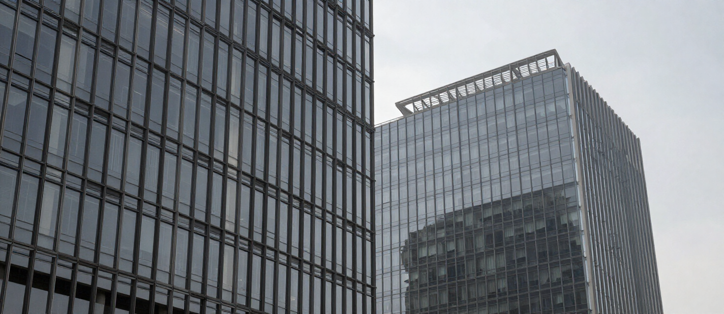 Modern office architecture in Gurugram, India