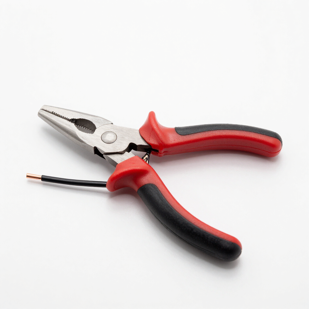LEONTOOL 4-in-1 Multi Purpose Electricians Pliers, 7" Compact Wire Stripper | Wire Stripper Cutter Crimper Gripper, Cr-V Steel, Professional Crimping Tool, for 12-20 AWG Insulated & Non-Insulated Wires — additional product view