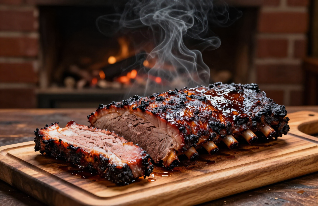 Smokey John's Bar-B-Que Texas barbecue restaurant in Dallas