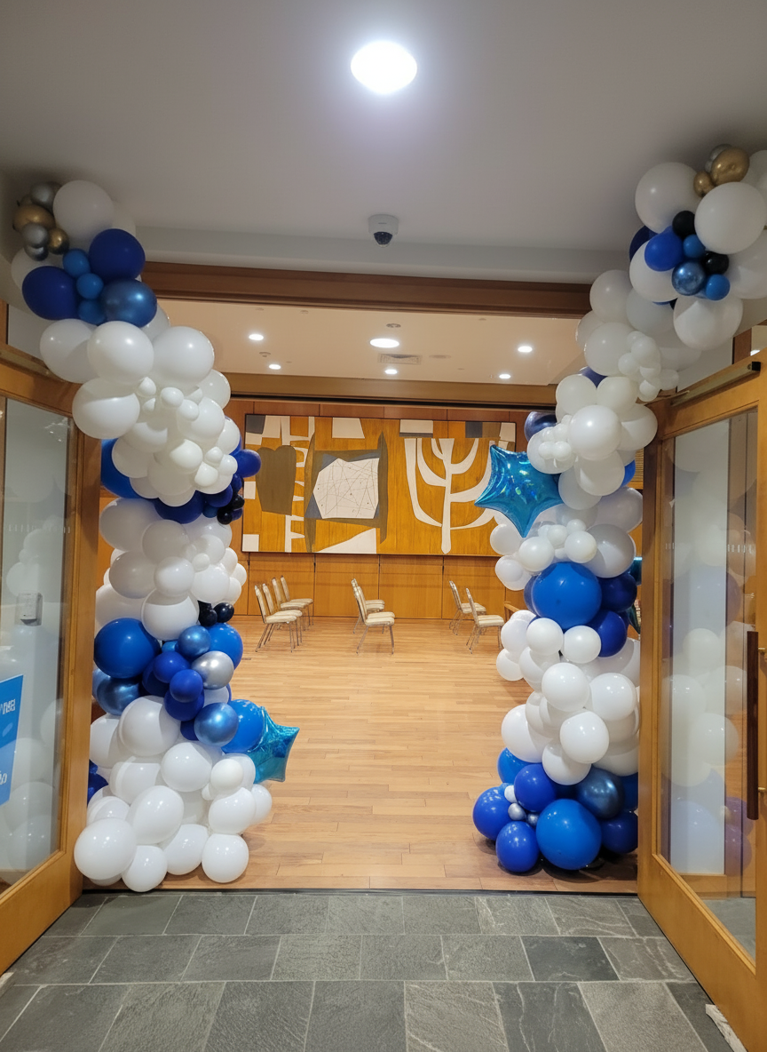 Balloon photo backdrop