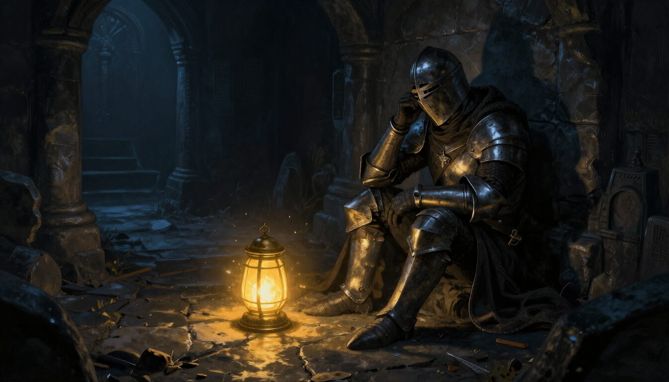 Scene inspired by Elden Ring
