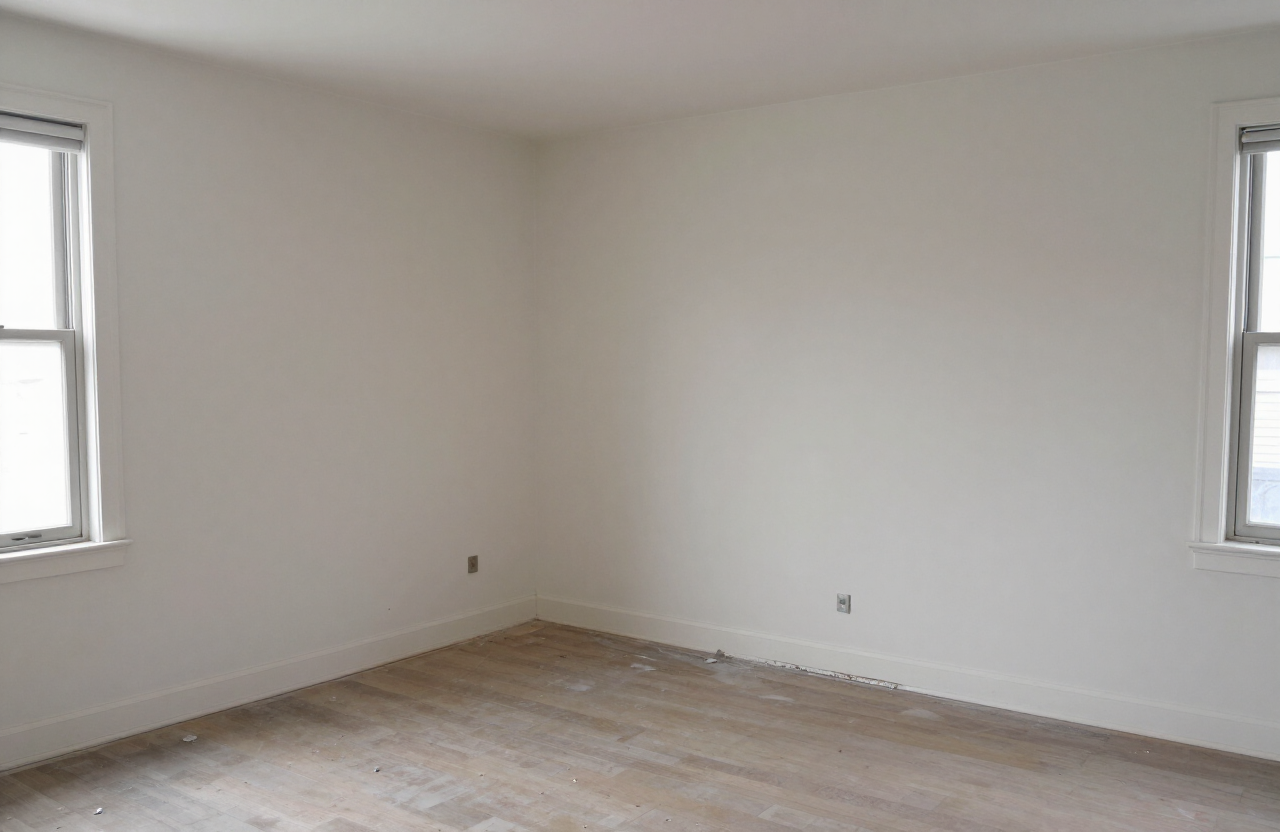 Union City apartment before rental turnover painting