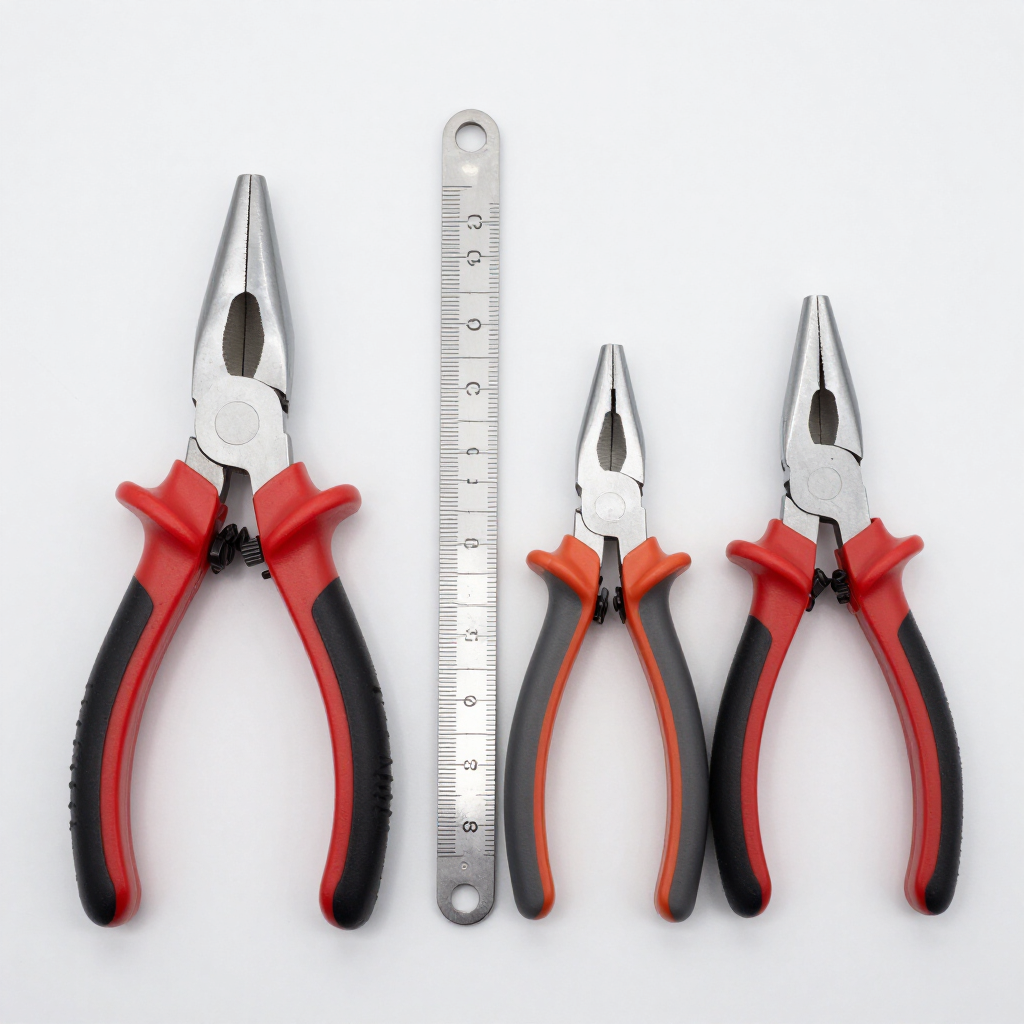 LEONTOOL 4-in-1 Multi Purpose Electricians Pliers, 7" Compact Wire Stripper | Wire Stripper Cutter Crimper Gripper, Cr-V Steel, Professional Crimping Tool, for 12-20 AWG Insulated & Non-Insulated Wires — additional product view