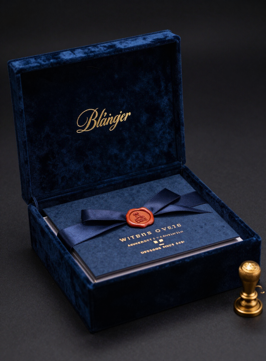 Luxury Box invitation designed by Sahajanand Printers, Surat