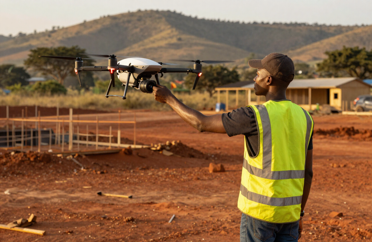 Drone Surveying et 3D Terrain Modeling