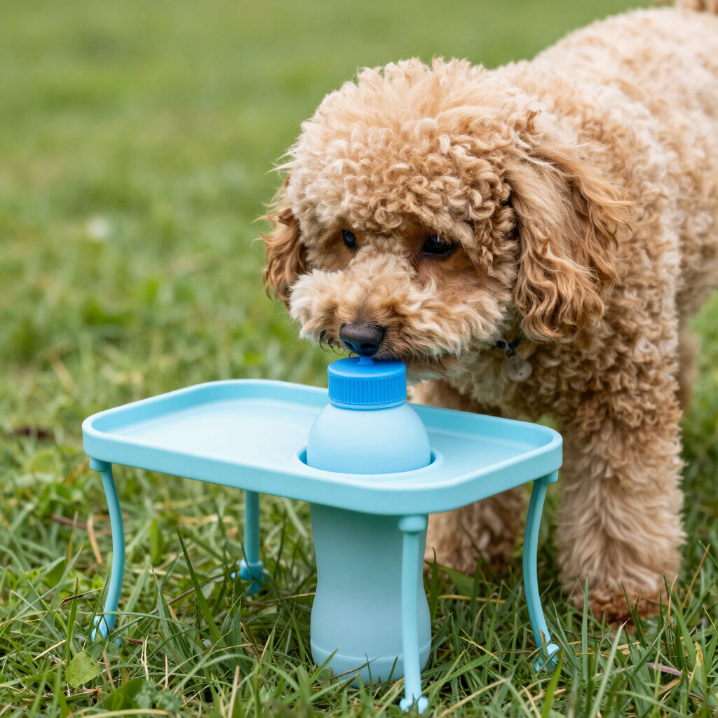 MalsiPree 2-in-1 Leak-Proof Dog Water Bottle