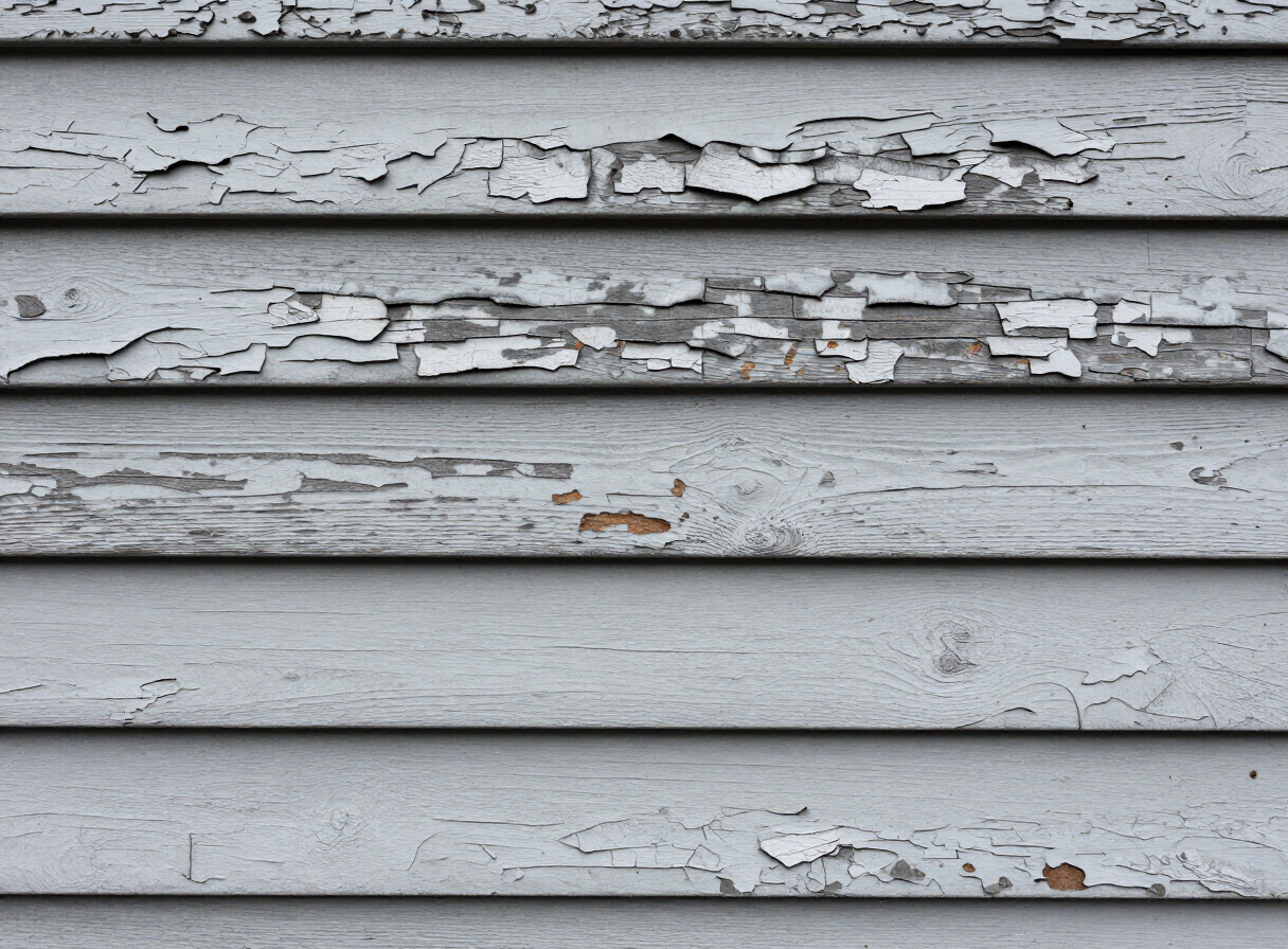 Peeling Exterior Paint on Older Wood Siding